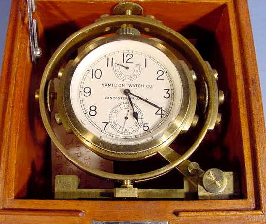 Hamilton Model 22 Ships Chronometer - 2