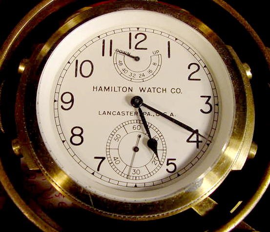 Hamilton Model 22 Ships Chronometer - 3