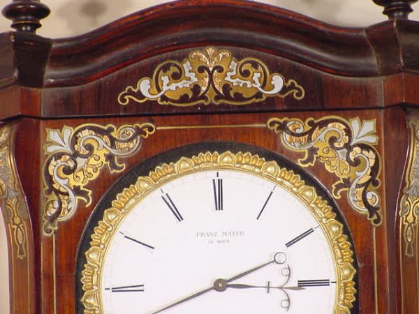Transitional Inlaid Vienna Regulator - 3