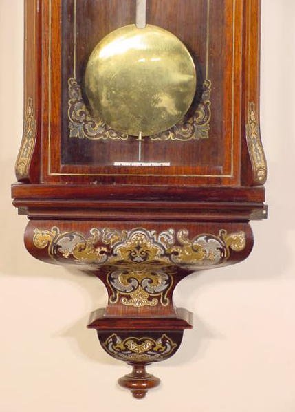 Transitional Inlaid Vienna Regulator - 5