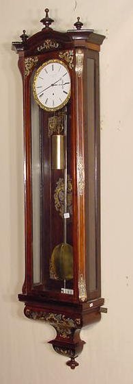 Transitional Inlaid Vienna Regulator - 7