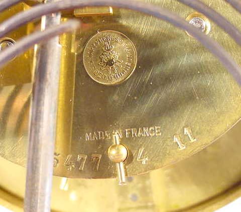French Crystal Regulator w/ Brilliants Decoration - 4