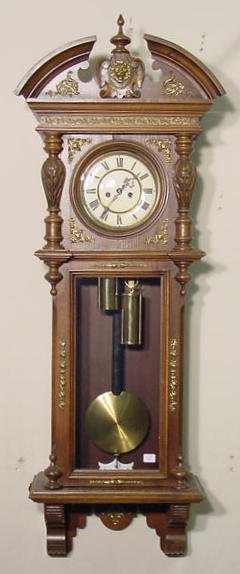 Ornate Junghans 2 Wt Vienna Regulator