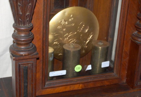 3 Wt. Unsigned Walnut Clock - 8