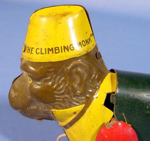 Strauss Tin String Climbing Monkey Toy - 5