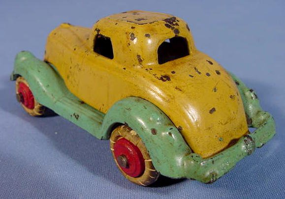 Cast Iron Toy Coupe Take Apart Car - 2