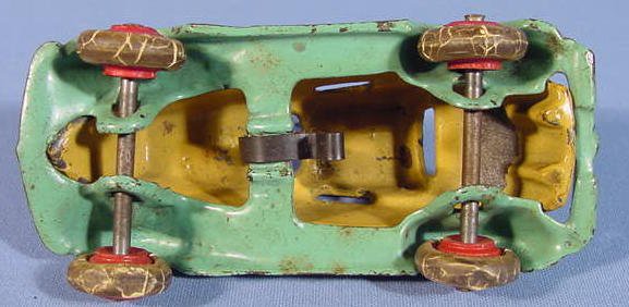 Cast Iron Toy Coupe Take Apart Car - 3