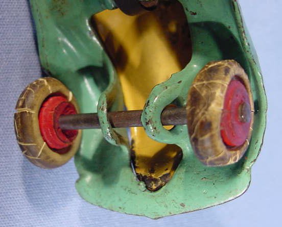 Cast Iron Toy Coupe Take Apart Car - 4