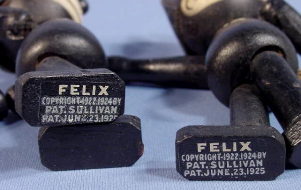 2 Felix the Cat Toy Comic Characters by Sullivan - 2
