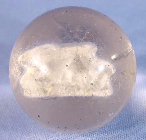 Antique Sulphide Marble w/Rabbit in the Center