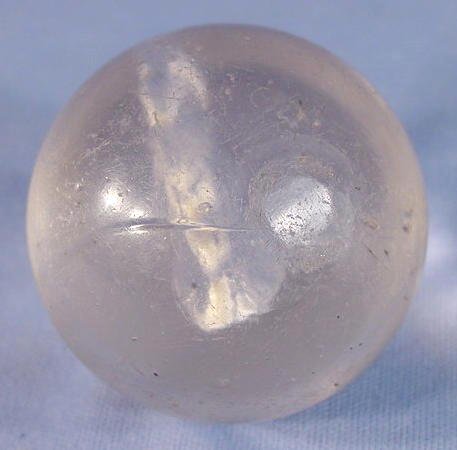 Antique Sulphide Marble w/Rabbit in the Center - 4