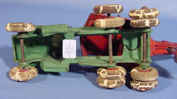 Hubley "General" Cast Iron Ditch Digger Toy - 4