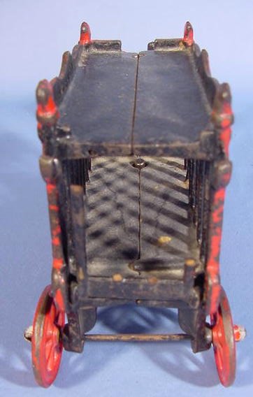 Iron Art Cast Iron Overland Circus Wagon, JM109 - 7