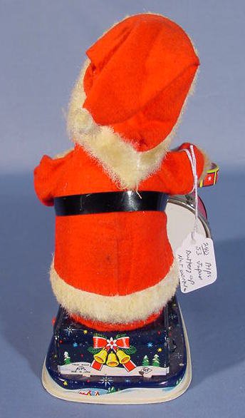 Japanese Battery Operated Santa Playing Drums - 3