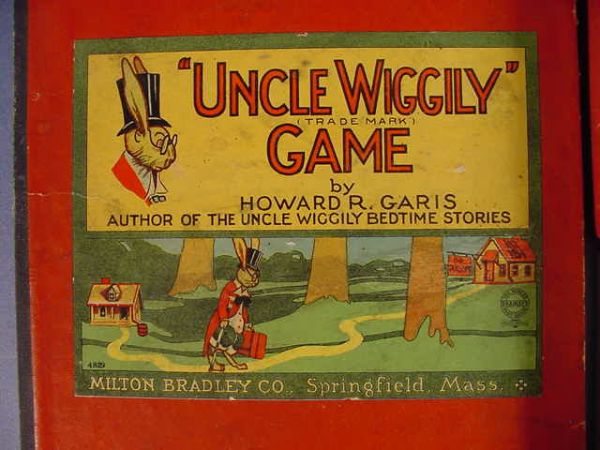 Old Milton Bradley Co. "Uncle Wiggily" Game - 2