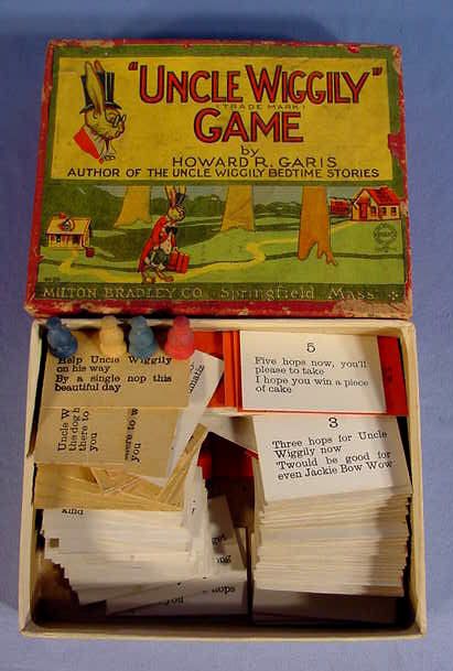 Old Milton Bradley Co. "Uncle Wiggily" Game - 4