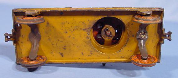Cast Iron Rail Road Car w/ Crane Style Winch - 5