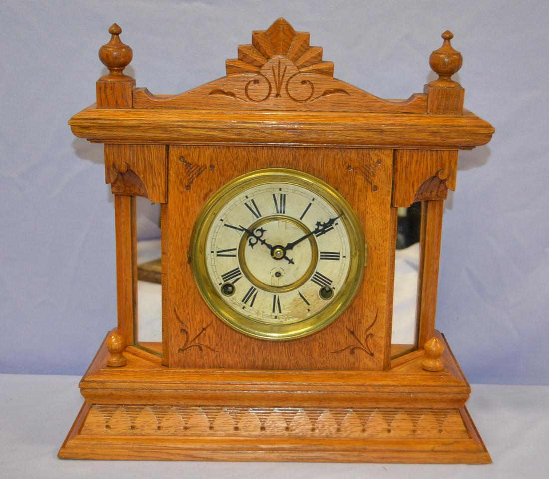 Kroeber "Cabinet No. 60" Shelf Clock, Musical. T&S, (1 of 5)