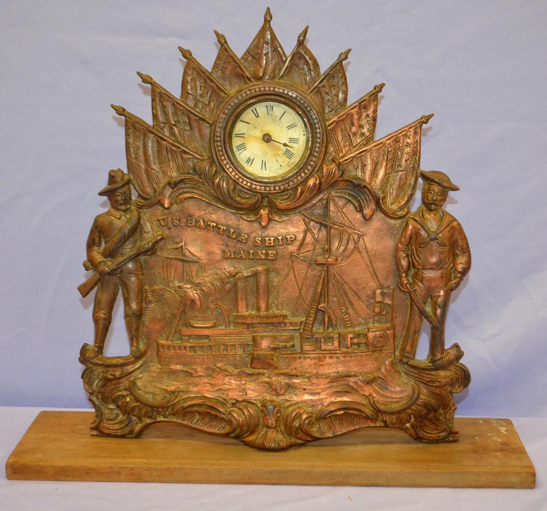 Golden Novelty Manufacturing Co. "US Battleship Maine." (1 of 5)