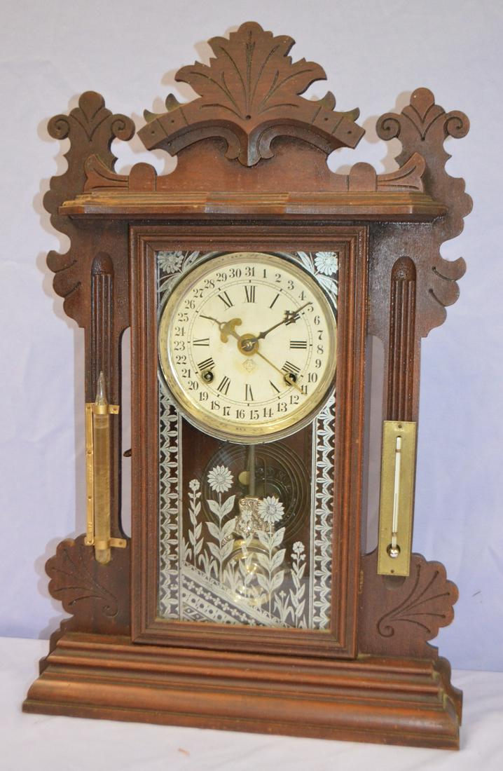 Antique Ansonia "Jupiter"  Mantel Clock w/ Calendar. (1 of 4)