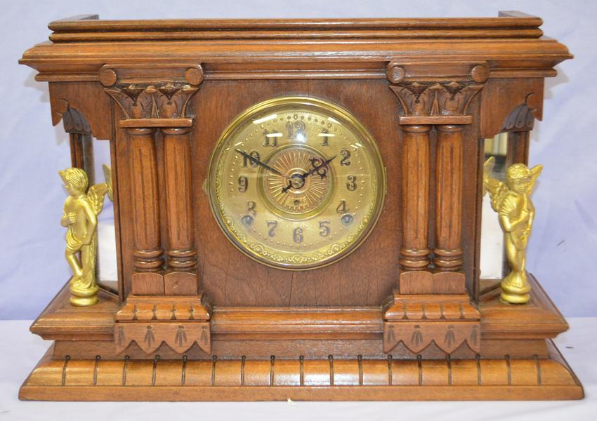 Antique Kroeber “Cabinet No. 61” Clock.  Beautiful