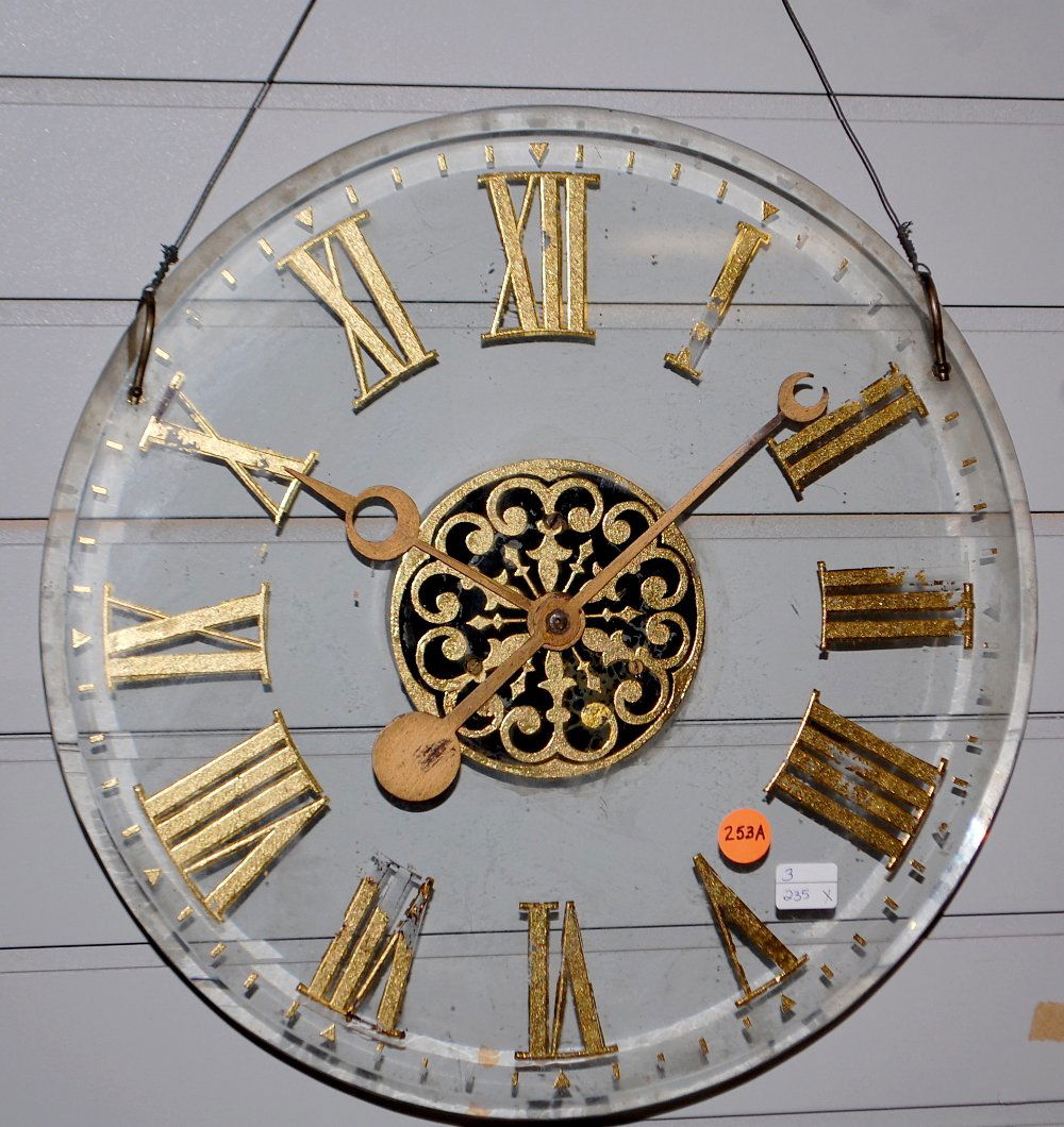 Antique Kroeber "Window" Clock (1 of 5)