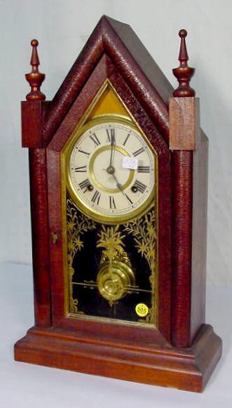 Ansonia Sharp Gothic V.P. Mantel Clock - 2