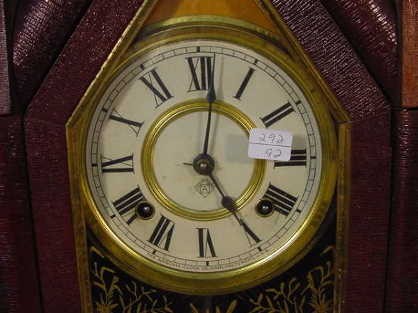 Ansonia Sharp Gothic V.P. Mantel Clock - 3