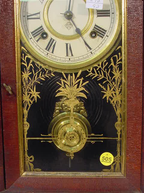Ansonia Sharp Gothic V.P. Mantel Clock - 4
