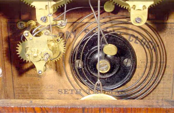 Seth Thomas Column Clock - 4