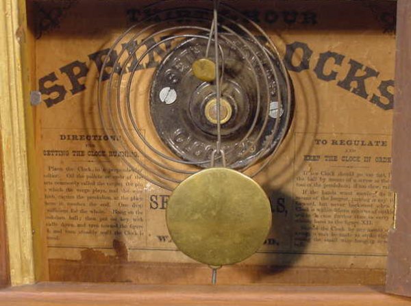 Seth Thomas 30 Hour Spring Clock - 4