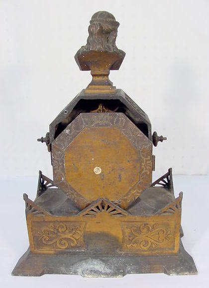 Seth Thomas & Sons No.8013 Spelter Shelf Clock - 6