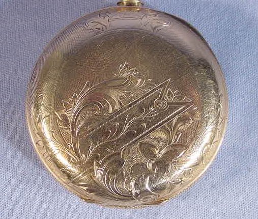 Illinois Miller Model Pocket Watch: S18, 18K, hunt - 5
