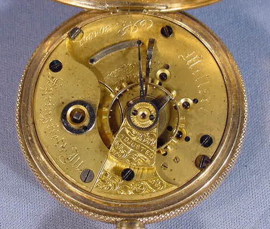 Illinois Miller Model Pocket Watch: S18, 18K, hunt - 7