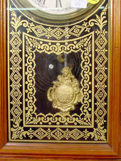 Ingraham Walnut Kitchen Clock - 3