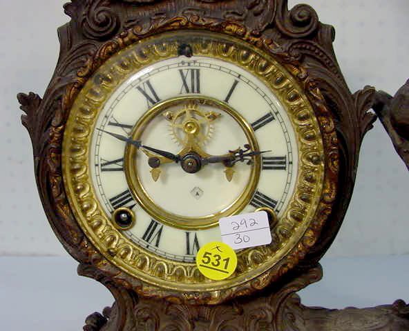 Ansonia "Composer" Statue Clock - 2
