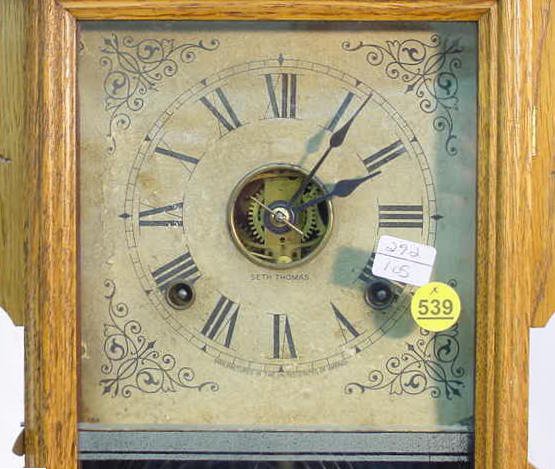 Seth Thomas Oak Fleet No.1 Clock - 2