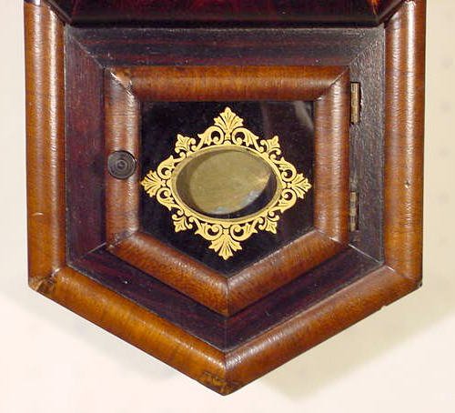 Ansonia 10" Drop Octagon Office Clock - 3