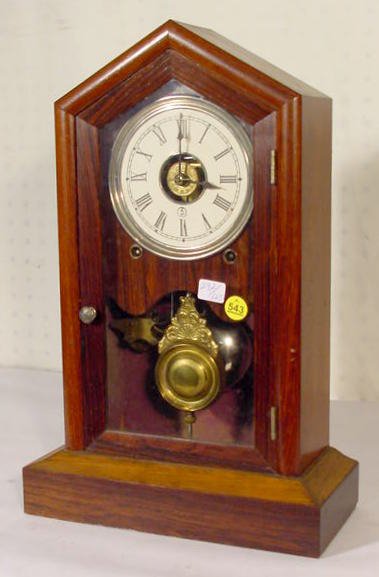 Seth Thomas Rosewood Mantel Clock - 2