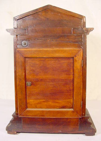 Junghans Mahogany Chime Shelf Clock w/5 Rods - 5