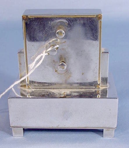 Swiss Musical Art Deco Alarm Clock - 3