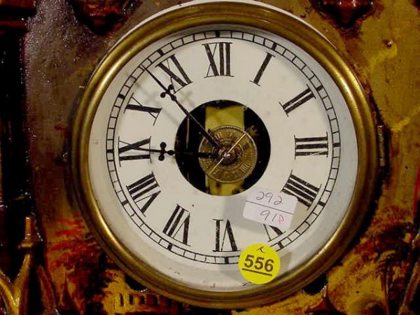Jerome Iron Front Mantel Clock - 3