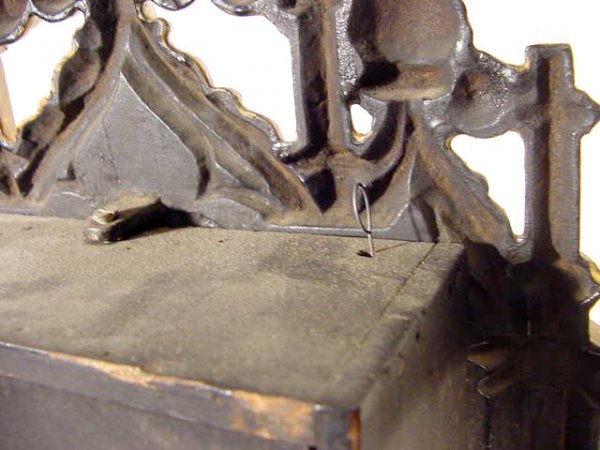 Jerome Iron Front Mantel Clock - 6
