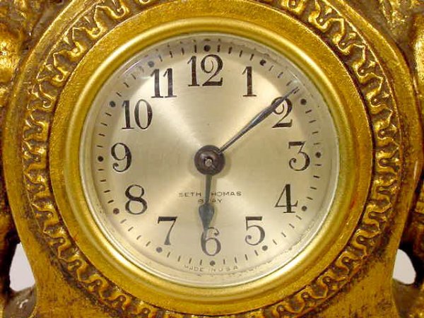 Seth Thomas 8 Day Composition Clock - 2