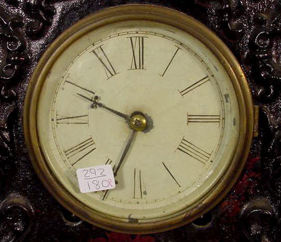 New Haven Iron Front w/Shell Inlay Clock - 3