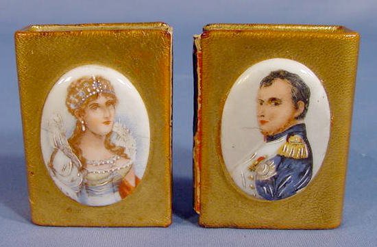 Napoleon & Josephine Match Box Holders