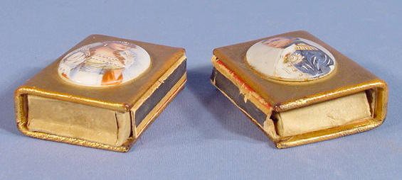 Napoleon & Josephine Match Box Holders - 6