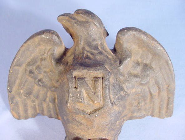 Cast Iron Figural Eagle Ornament - 2