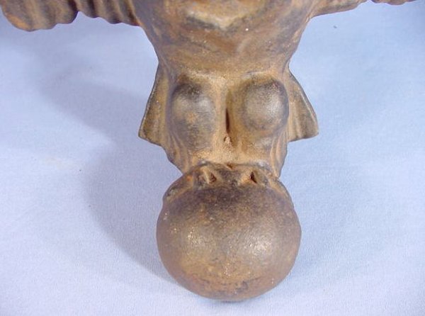 Cast Iron Figural Eagle Ornament - 3