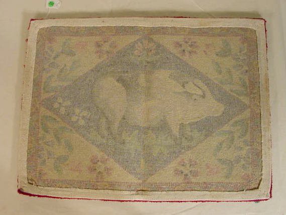 Hooked Rug with a Pig - 2